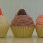 Mini soy cupcake candle sam..