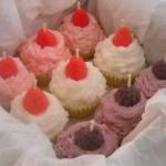 Mini soy cupcake candle sam..
