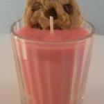 Strawberry Cookies and Milk..