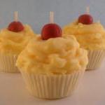 Set of 4 Mini Cupcake Candl..