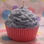 Cotton Candy Cupcake Candle..