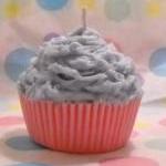 Cotton Candy Cupcake Candle..