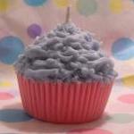 Cotton Candy Cupcake Candle..
